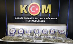 Çankaya’da Silah İhbarıyla Gidilen Adresten 25 Kilo Uyuşturucu Çıktı