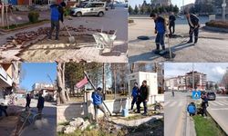 Kahramankazan Belediyesi İlçenin Çehresini Yenilemek için Sahada