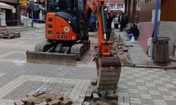 Nallıhan'da Bursa Caddesi'ndeki Çalışmalar 3 Hafta Sürecek