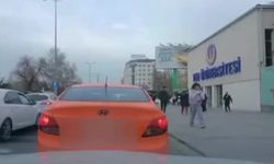 Çankaya'da Elektrikli Scooter Sürücüsü Taksi Kapısına Çarptı