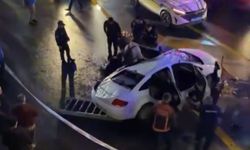 Ankara Sıhhiye Köprüsü’nde Feci Kaza: Araç Alt Yola Düştü