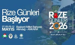 Başkent Millet Bahçesi’nde Rize Günleri Başladı