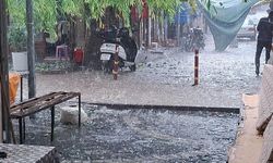 Meteorolojinin Uyardığı Yağış Beypazarı'nı Vurdu