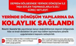 Deprem Bölgesinde Konut Sahipliğini Kolaylaştıran Düzenleme