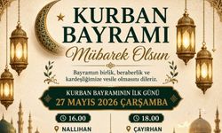 Nallıhan Belediyesi’nden Kurban Bayramı Bayramlaşma Daveti