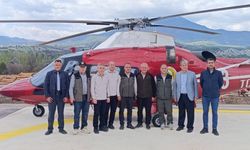 Nallıhan’da Orman Yangınlarına Karşı Helikopterli Hazırlık