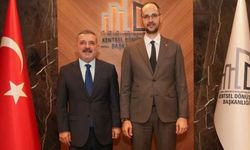 Başkan Ercan ve Başkan Hakkı Alp ile Bir Araya Geldi