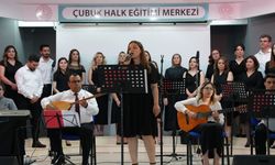 Öğretmenler Korosu Çubuk’ta Sahneye Çıktı