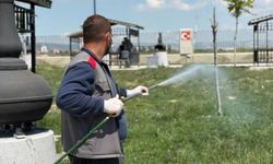 Sincan Belediyesi'nden Parklarda İlaçlama Seferberliği