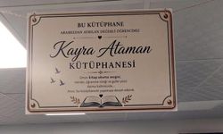 Etimesgut'ta Bıçaklanarak Öldürülen Kayra'nın İsmi Okul Kütüphanesine Verildi