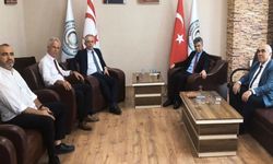 KKTC Ankara Büyükelçisi Korukoğlu, SANKON Yönetimiyle Bir Araya Geldi