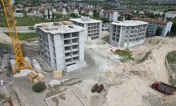 Nallıhan’da TOKİ Konut İnşaatlarında Çalışmalar Sürüyor