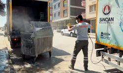 Sincan'da Çöp Konteynerleri Yenileniyor