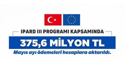 Tarım Bakanlığından IPARD 3 Kapsamında 375 Milyon TL Destek
