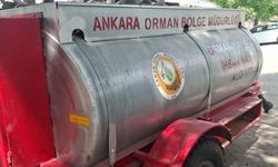 Beypazarı Orman İşletme Müdürlüğünden Yangınlara Karşı Tanker Desteği