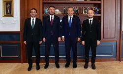 BİK Genel Müdürü Abdulkadir Çay'dan Trabzon Valisi Tahir Şahin'e Ziyaret