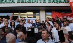 Çankaya Belediyesi Önünde Hüseyin Can Güner'e Destek Buluşması