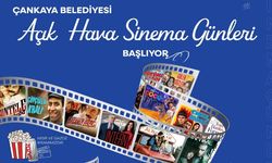 Çankaya'da Ücretsiz Açık Hava Sinema Günleri Başlıyor