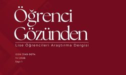 Lise Öğrencileri Araştırma Dergisi'nin İlk Sayısı Yayımlandı
