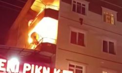 Sincan'da Bir Kişi Kendi Evini Ateşe Verdi
