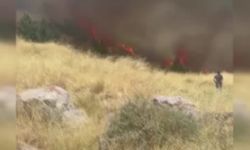 Altındağ'da Çıkan Otluk Alan Yangınına Ekipler Müdahale Etti