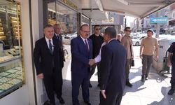 Vali Canbolat Çubuk’ta Projeleri İnceledi, Esnafla Görüştü