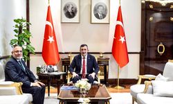 AYBÜ Rektörü Köseoğlu’ndan Cumhurbaşkanı Yardımcısı Yılmaz’a Proje Sunumu