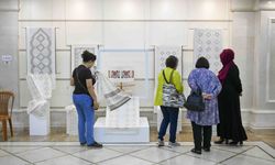 BELMEK Kursiyerlerinin Bu kez El Nakışı Eserleri Zafer Çarşısı Sanat Galerisi’nde