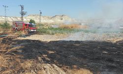 Beypazarı Oymaağaç’ta Anız Yangını: İtfaiyenin Müdahalesiyle Söndürüldü