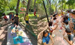 Çankaya'da Çocuklar Hakları için Parklarda Buluştu