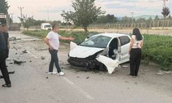 Çubuk'ta Sürücüsünün Kontrolünden Çıkan Otomobil Takla Attı