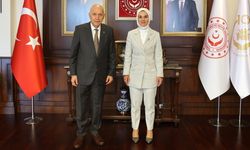 Bakan Göktaş Yenimahalle Belediye Başkanı Fethi Yaşar'ı Kabul Etti