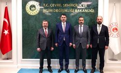 Gölbaşı Belediye Başkanı Odabaşı, Bakan Kurum ile Bir Araya Geldi