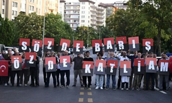ABD'nin Ankara Büyükelçiliği Önünde İsrail Protestosu Yapıldı