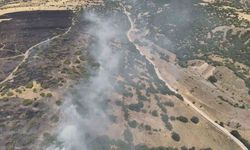 Kızılcahamam’da Çıkan Arazi Yangını için Ekipler Harekete Geçti