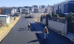 Pursaklar’da İki Sokakta Asfalt Çalışması Yapıldı