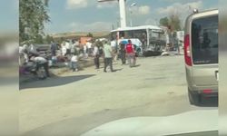Temelli’de Özel Halk Otobüsü Kamyona Çarptı: Yaralılar Var