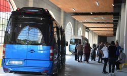 Ulus'ta Dolmuşlar Yeni Merkezinde Hizmet Vermeye Başladı