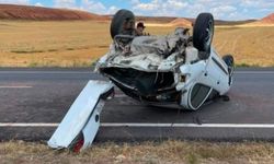 Yozgat-Ankara Kara Yolunda Minibüs ile Otomobil Çarpıştı