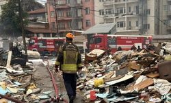 Ankara Altındağ’da Metruk Dükkanda Çıkan Yangın Söndürüldü