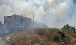 Çankaya’da Otluk Alanda Yangın