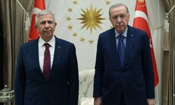 Cumhurbaşkanı Erdoğan, ABB Başkanı Mansur Yavaş’ı Külliye'de Kabul Etti
