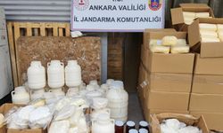 Ankara’da Sahte Gıda Operasyonu: 838 Kilo Süt Ürünü İmha Edildi
