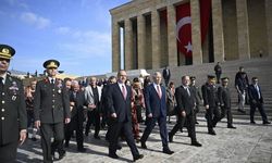 Ankara’nın Başkent Oluşunun 103. Yılında Protokol Anıtkabir'de Buluştu