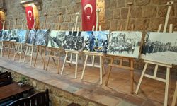 Beypazarı Tarihi Suluhan Kervansarayı'nda Fotoğraflarla Cumhuriyet Bayramı Sergisi