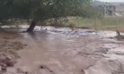 Haymana'da Şiddetli Sağanak Yağış Dere Taşkınına Yol Açtı