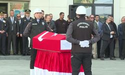 Şehit Polis Memuru Ahmet Türkoğlu için Ankara Emniyetinde Tören