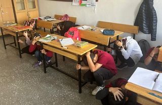 Güdül’de Okullarda Afet Tatbikatı: Öğrenciler Bilinçleniyor