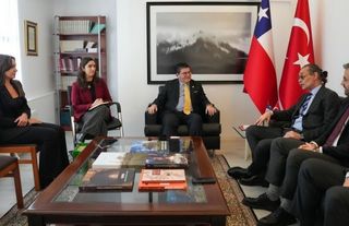 Erdal Beşikçioğlu’ndan Şili Büyükelçiliğine İş Birliği Ziyareti