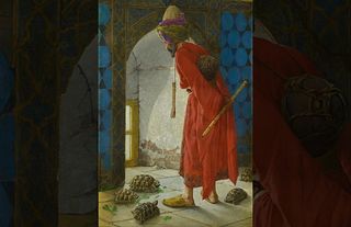 Kaplumbağa Terbiyecisi Tablosu: Sabır mı Vazgeçiş mi?